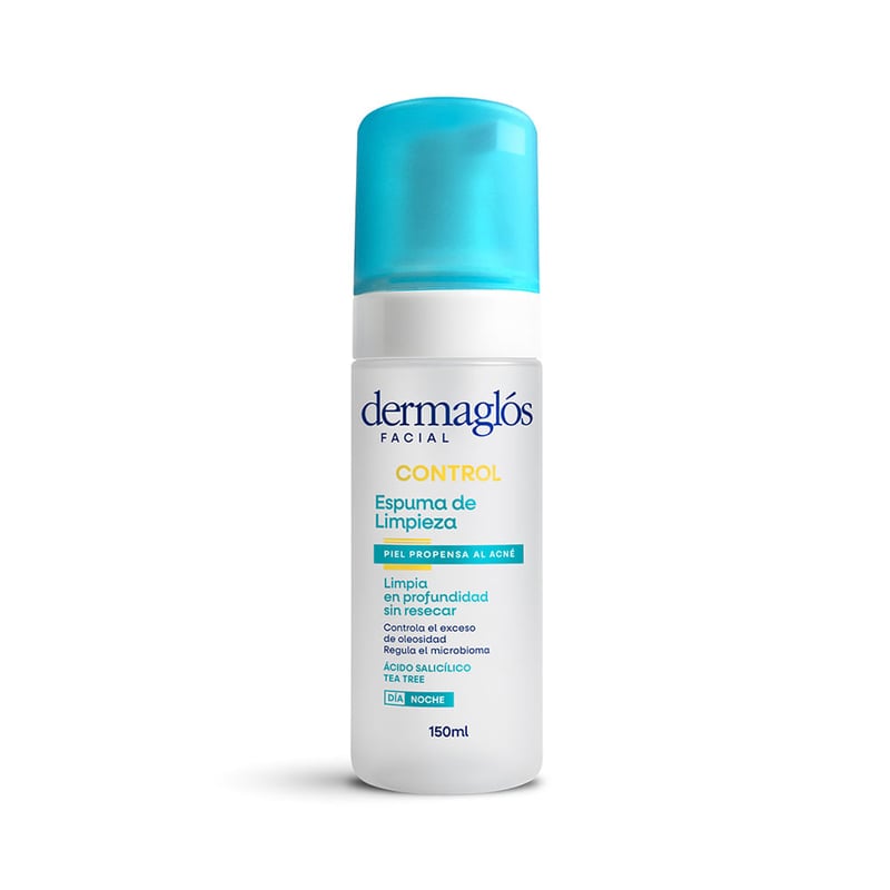 Dermaglós - Espuma de Limpieza Facial Anti Acne Dermaglos Control