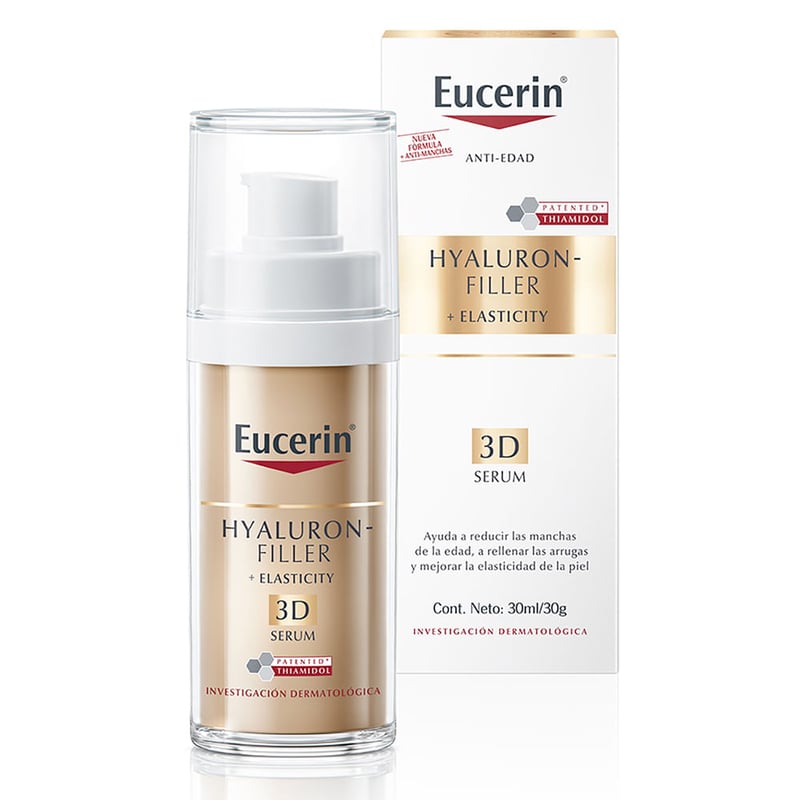 Eucerin - Sérum Anti-Edad e Hidratante 3D Eucerin Hyaluron-Filler + Elasticity