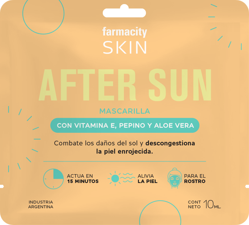 Farmacity Skin - Máscara Facial Farmacity Skin After Sun
