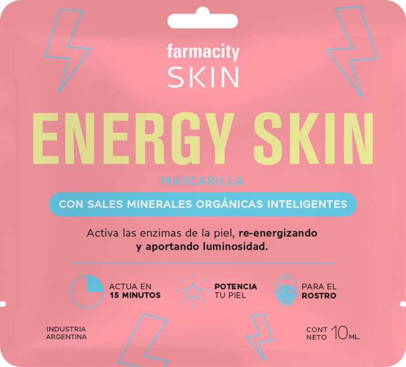 Farmacity Skin - Máscara Facial Farmacity Skin Energy Skin
