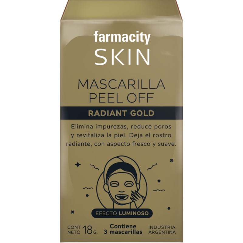 Farmacity Skin - Máscara Facial Farmacity Skin Peel off Gold