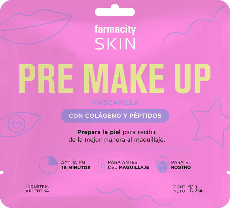 Farmacity Skin - Máscara Facial Farmacity Skin Pre make Up