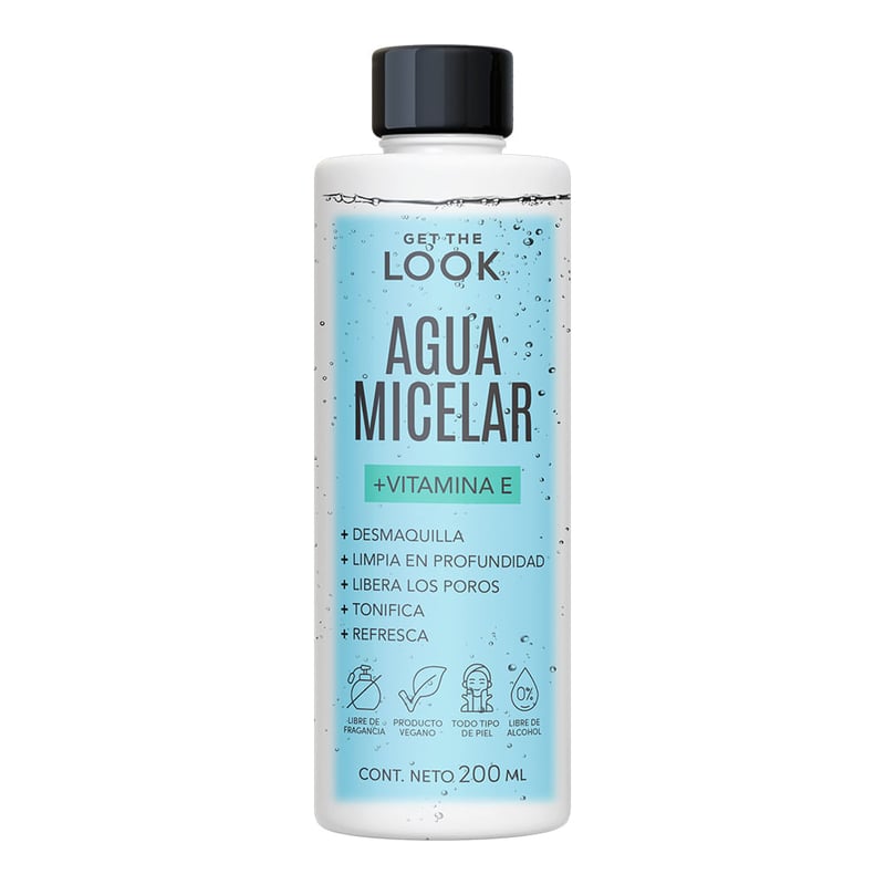 Get the Look - Agua Micelar Get The Look