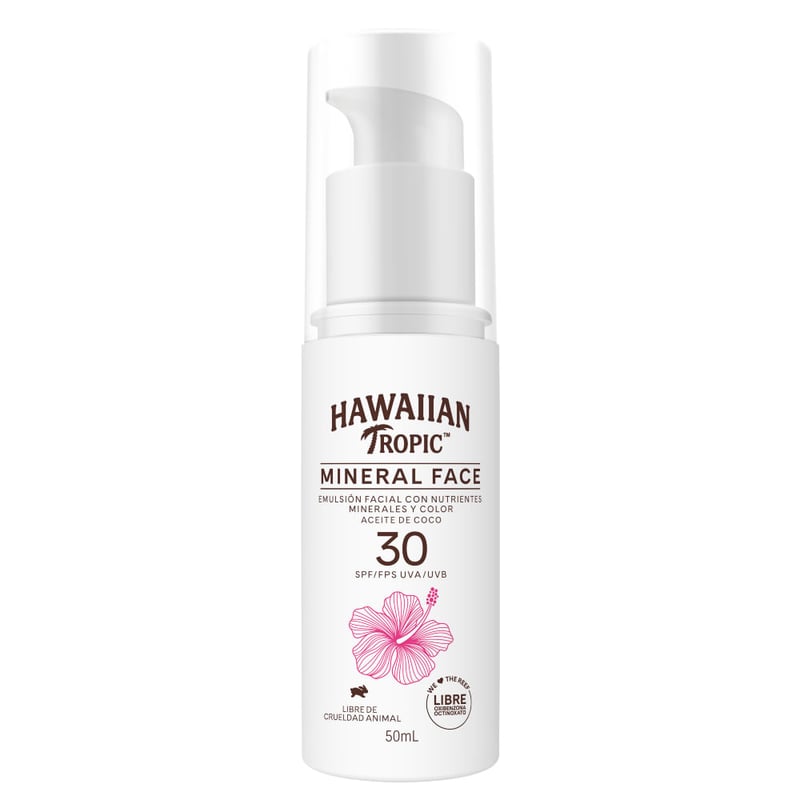 Hawaiian Tropic - Emulsión Facial Hawaiian Tropic Mineral Fps 30