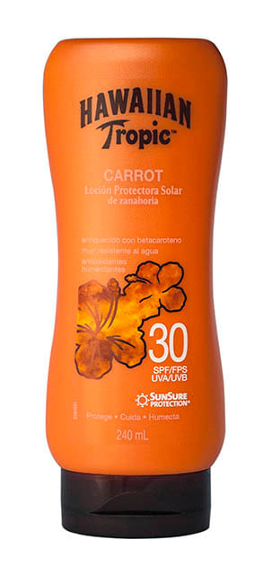 Hawaiian Tropic - Loción Protectora Hawaiian Tropic Carrot Fps 30