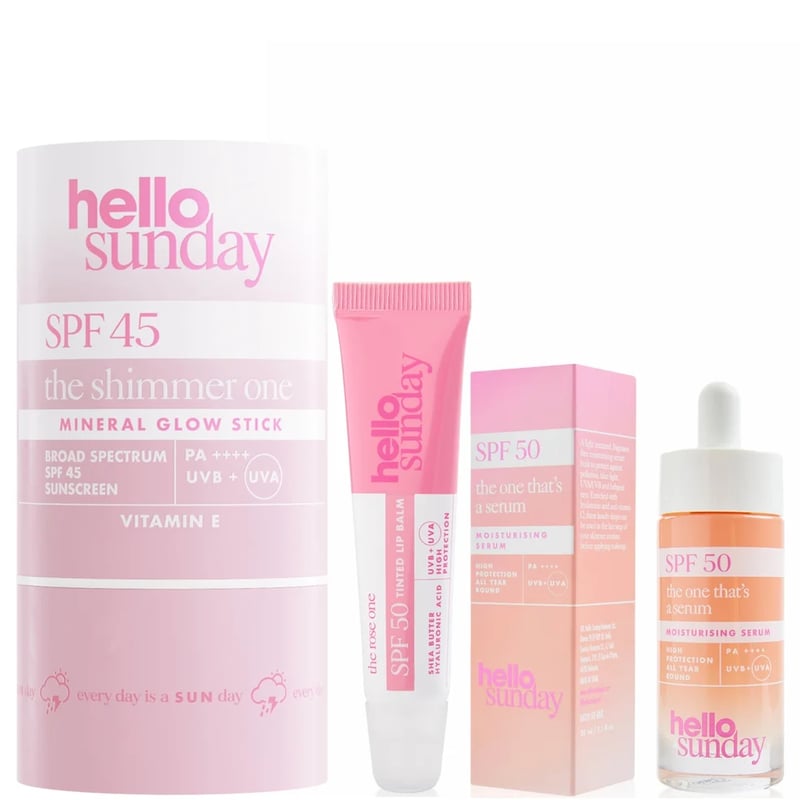 Hello Sunday - The Shimmer One, The One That's a Serum and The Rose One Bundle