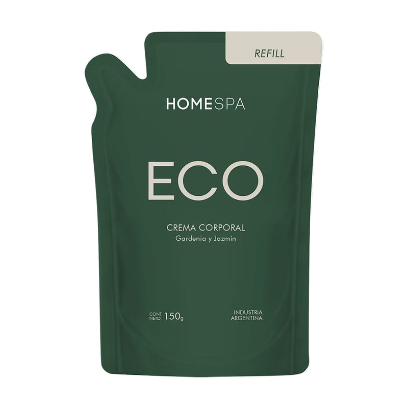 Home Spa - Crema Corporal Home Spa Eco Gardenia y Jazmín Repuesto