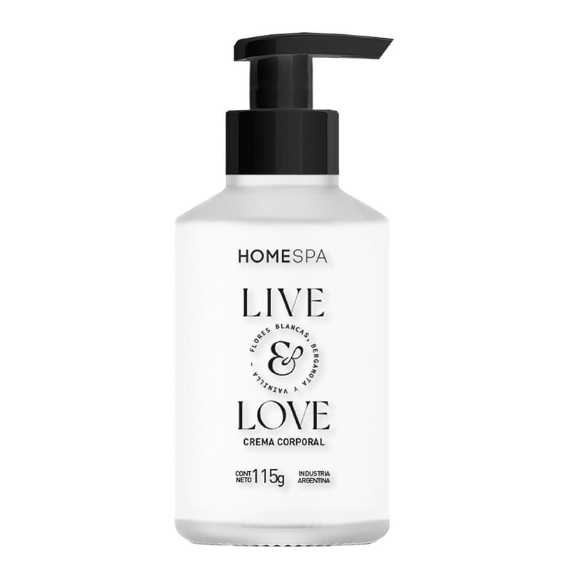 Home Spa - Crema Corporal Home Spa Live & Love
