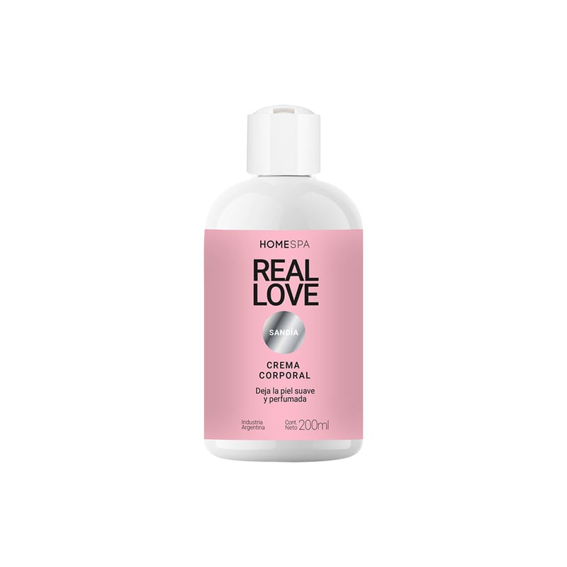 Home Spa - Crema Corporal Home Spa Real Love