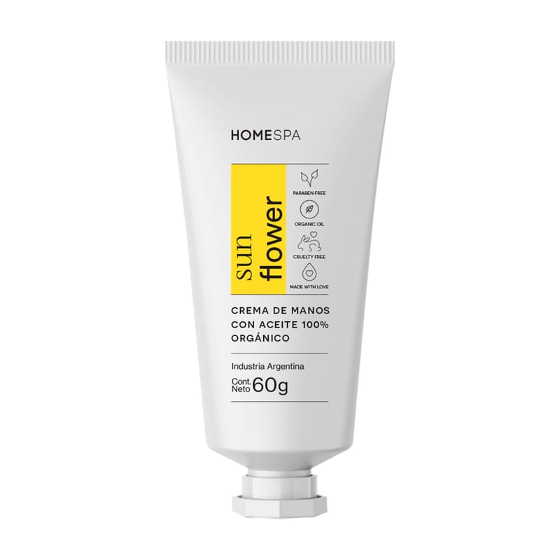 Home Spa - Crema para Manos Home Spa Sunflower