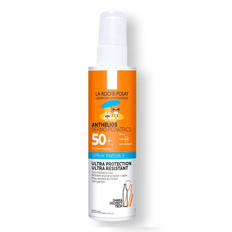 La Roche-Posay - Protector Solar La Roche-Posay Anthelios Infantil Dermopediatrico Spray Invisible Spf50+