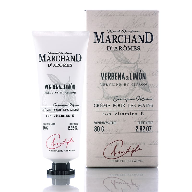 Marchand D Aromes - Crema de Manos Marchand D Aromes Verbena y Limón con Vitamina E