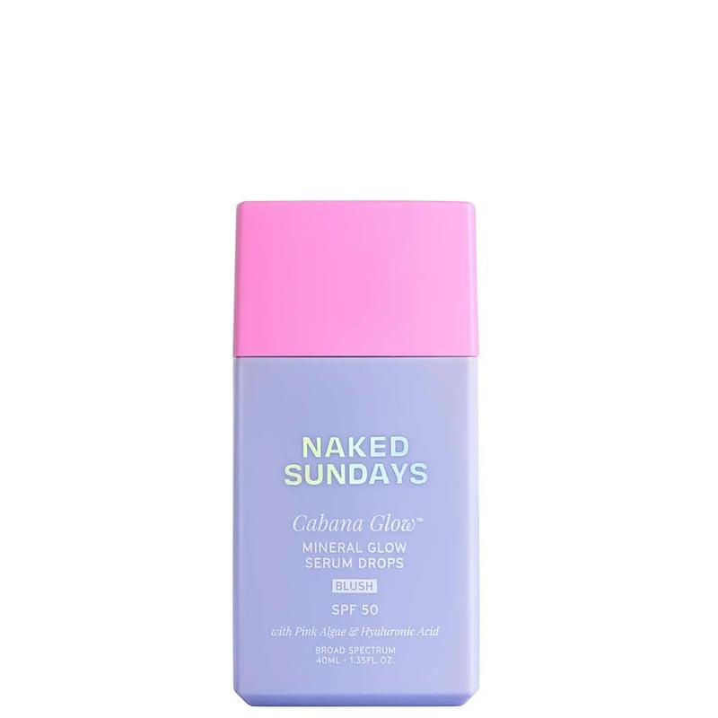 Naked Sundays - ‘Cabana Glow’ Mineral Glow Serum SPF50 Blush Drops