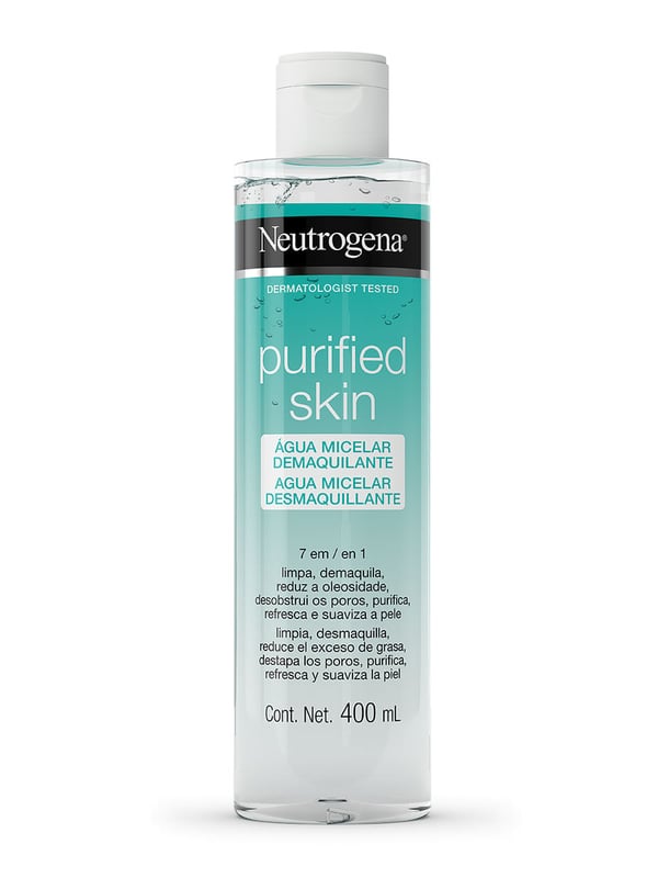 Neutrogena - Agua Micelar Neutrogena Purified Skin 7 en 1