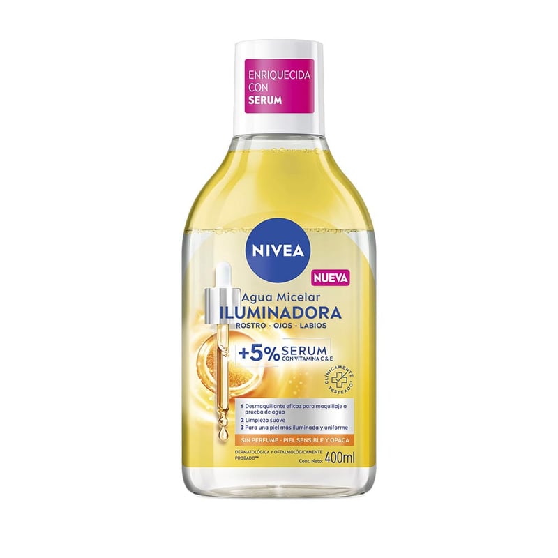 Nivea - Agua Micelar Nivea Iluminadora con Sérum
