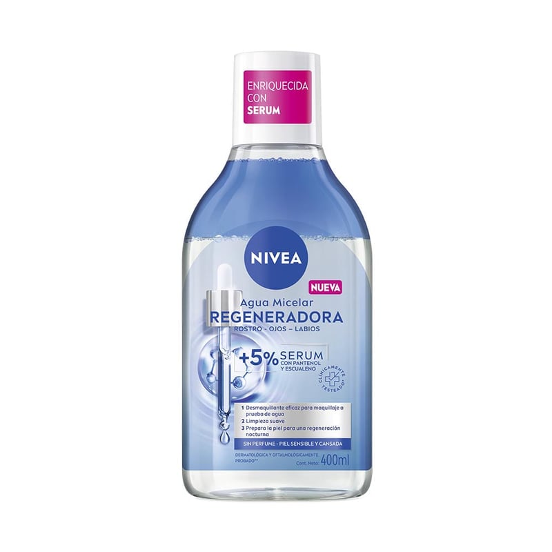 Nivea - Agua Micelar Nivea Regeneradora con Sérum