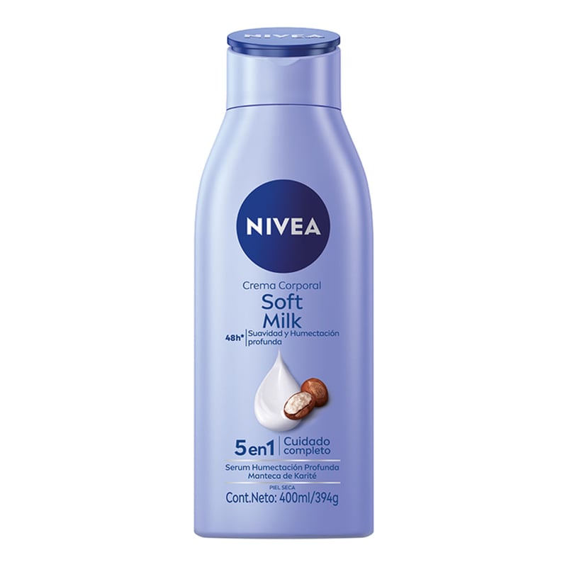 Nivea - Crema Corporal Nivea Soft Milk 5 en 1 Piel Seca