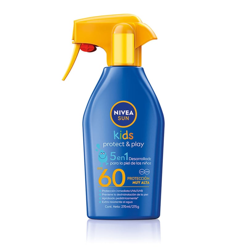 Nivea - Protector Solar en Spray Nivea Kids Protect & Play 5 en 1 Fps 60