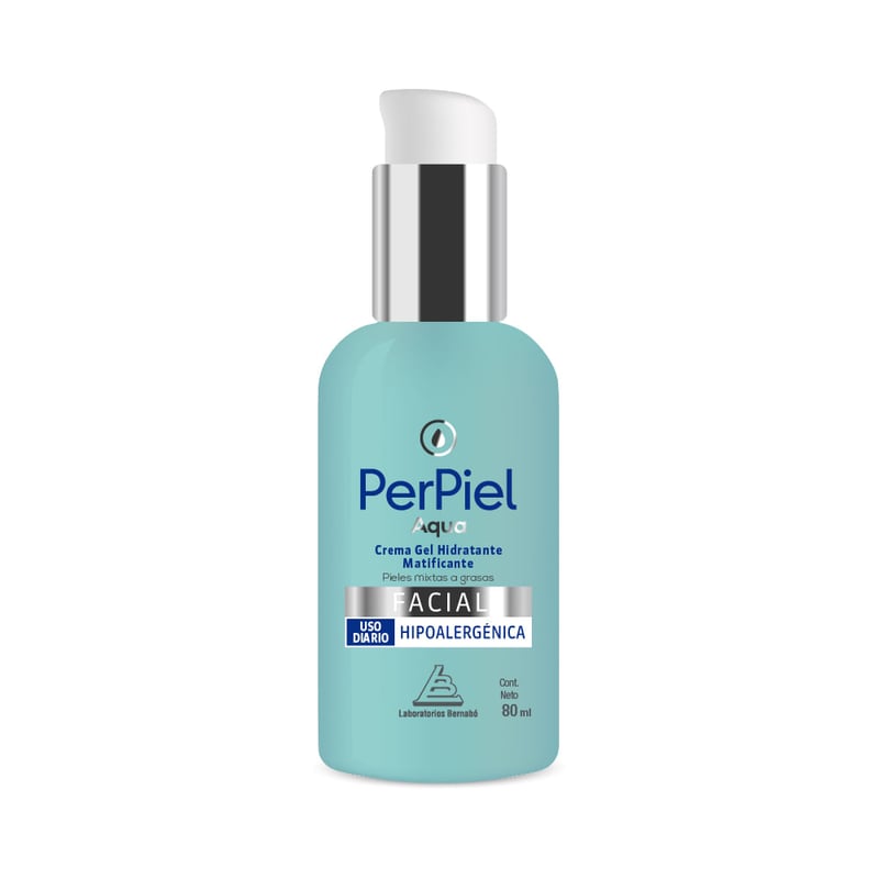 PerPiel - Crema Facial Perpiel Aqua Gel Hidratante Matificante