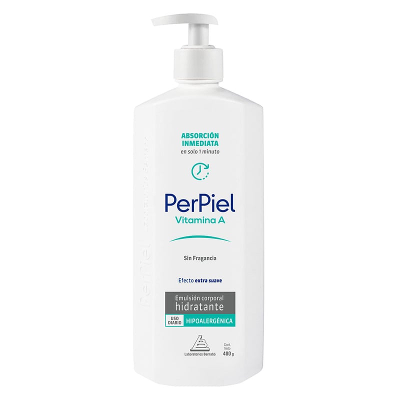 PerPiel - Emulsión Corporal Perpiel Absorción Inmediata sin Fragancia