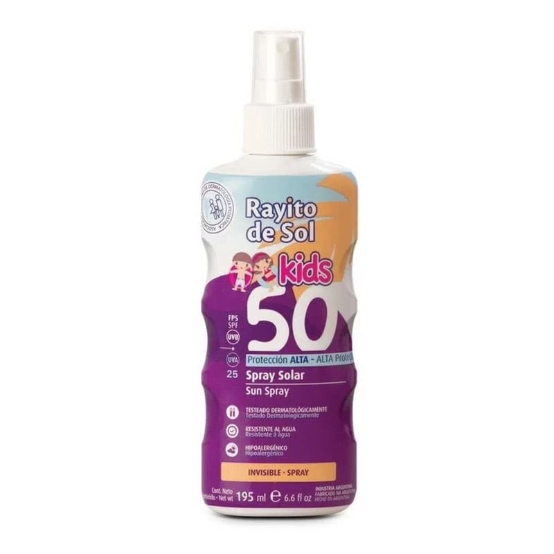 Rayito de Sol - Protector Solar Rayito de Sol Kids Spray Fps 50