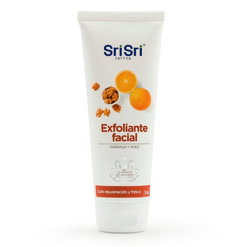 Sri Sri Tattva - Exfoliante Facial Sri Sri Tattva Naranja y Nuez