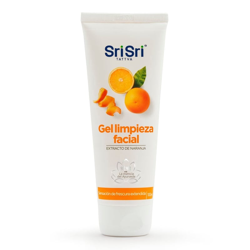Sri Sri Tattva - Gel de Limpieza Facial Sri Sri Tattva Extracto de Naranja