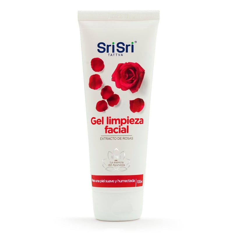 Sri Sri Tattva - Gel de Limpieza Facial Sri Sri Tattva Extracto de Rosas