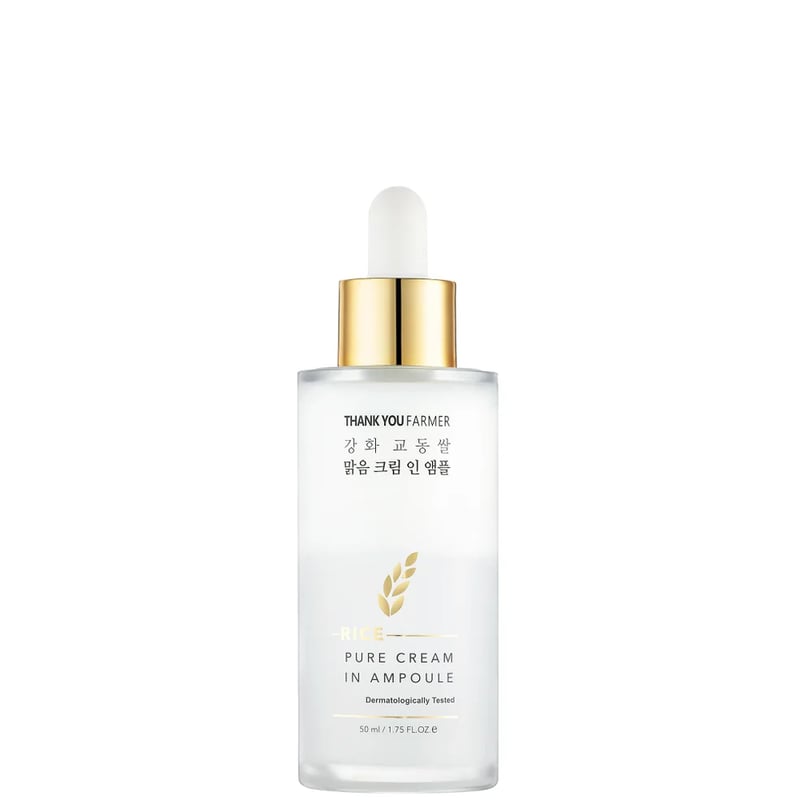 THANK YOU FARMER - Rice Pure Cream in Ampoule Brightening Serum