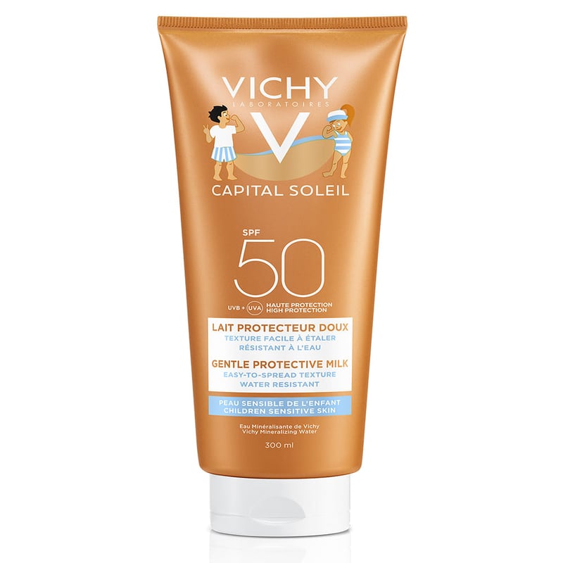 Vichy - Protector Solar Facial y Corporal Infantil Capital Soleil FPS 50+