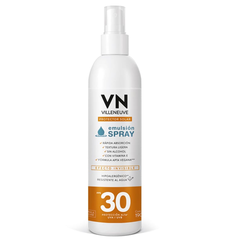 Villeneuve - Protector Solar VN Efecto Seco Fps 50