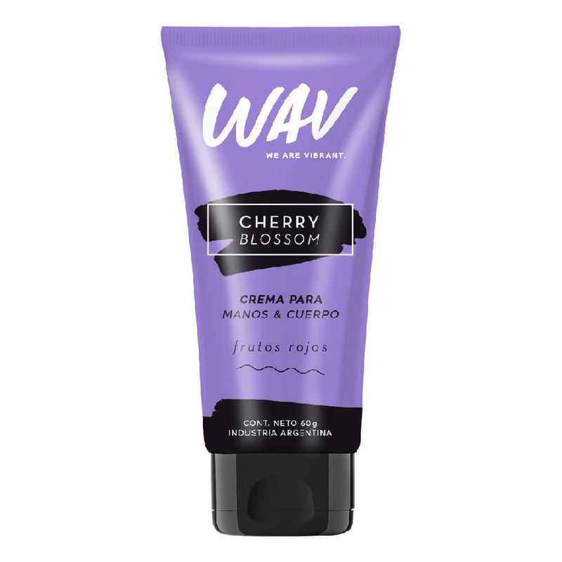 Wav - Crema para manos Wav Cherry Blossom Frutos Rojos